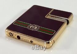 Gucci Vintage MID Century Super Cool Lighter Ultra Rare Boxed Collectible