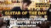 Guitar Of The Day Fender American Vintage Reissue Fsr 1970 S Stratocaster Norman S Rare Guitars