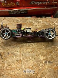 HPI Vintage SUPER RS4 with Upgrades, With Rb Motor NITRO, RARE