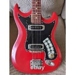 Hagstrom II NO RESERVE Vintage 1960s SUPER RARE Cherry Red