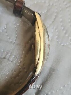 Hamilton Vintage 14k Gold Super Rare Working Perfect