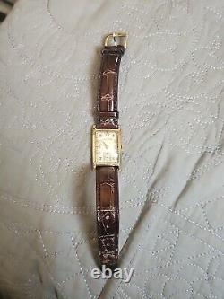 Hamilton Vintage 14k Gold Super Rare Working Perfect