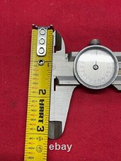 Helios Dial Caliper with Regular Jaws, Silver Face, 5 VINTAGE SUPER RARE