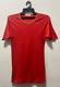 Helmut Lang Army Inspired Super Rare Red Vintage 90's Muscle Tee Shirt