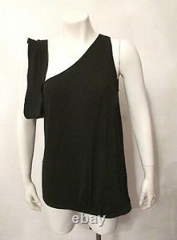 Helmut Lang Italy Rare Archival Vintage One Shoulder Arm Band Top Blouse S NWT