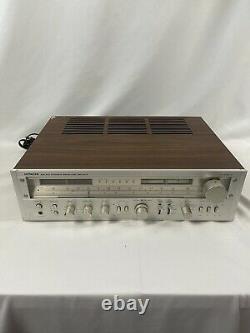 Hitachi SR-904 Vintage 1978 Stereo Receiver Radio Wood Frame SUPER RARE Clean