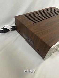 Hitachi SR-904 Vintage 1978 Stereo Receiver Radio Wood Frame SUPER RARE Clean