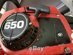 Homelite Super 650 Chainsaw Terry Saw Very Rare Vintage Chainsaw