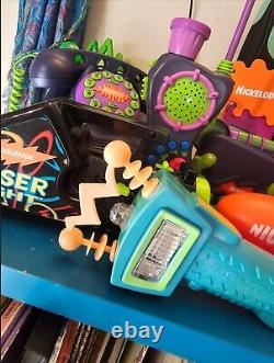Huge Super Rare Nickelodeon Vintage Collection Alarm Clock, Walkie-talkie