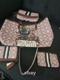 Huge Super Rare Vintage Monogram Pink Juicy Couture Purse Lot