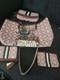 Huge Super Rare Vintage Monogram Pink Juicy Couture Purse Lot