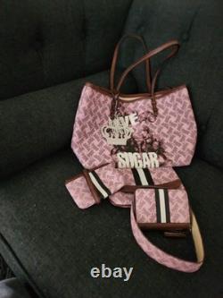 Huge Super Rare Vintage Monogram Pink Juicy Couture Purse Lot