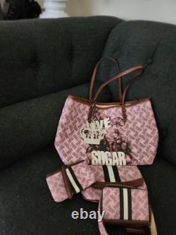Huge Super Rare Vintage Monogram Pink Juicy Couture Purse Lot