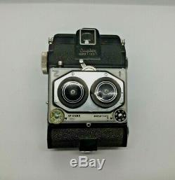 IOS Duplex Super 120 Vintage Stereo Film Camera Serial No. 4683 Circa 1956 RARE