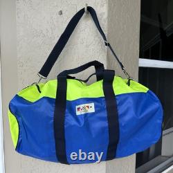 Jdm Vintage New Old Super Rare Mazdaspeed Eunos Duffle Bag Volt Green Blue Black