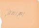 Jim Morrison-SUPER RARE Vintage Signed Album Page