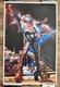KISS SUPER RARE Gene Simmons Vintage 1977 Aucoin Blood Concert Poster VG
