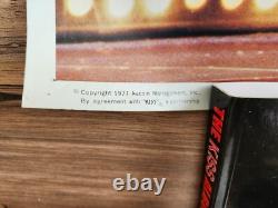 KISS SUPER RARE Gene Simmons Vintage 1977 Aucoin Blood Concert Poster VG