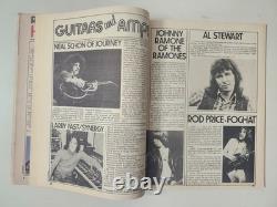 KISS SUPER RARE Vintage 1979 Hit Parader Yearbook W 4 KISS Articles 1 Per Member