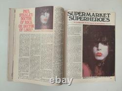 KISS SUPER RARE Vintage 1979 Hit Parader Yearbook W 4 KISS Articles 1 Per Member