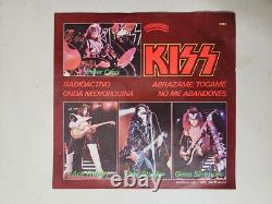 KISS SUPER RARE Vintage 1979 Mexico Best Of Solo Albums 45 Vinyl Polygram 2463
