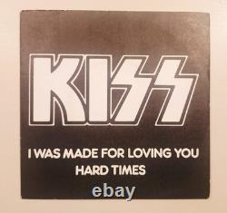 KISS SUPER RARE Vintage 1979 Norway 7 I Was Made For Loving You 6175 014 COOL