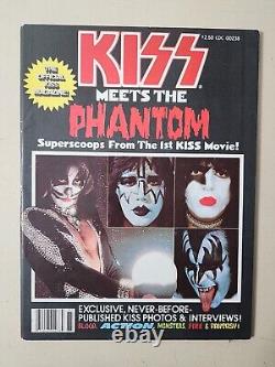 KISS SUPER RARE Vintage Original 1978 Meets The Phantom Movie Magazine CLASSIC