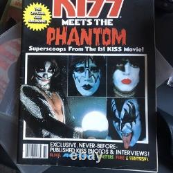 KISS SUPER RARE Vintage Original 1978 Meets The Phantom Movie Magazine Gorgeous
