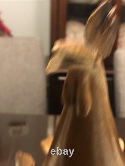 KJOGE Danmark Denmark Super Rare Vintage Pottery Stoneware Set Of Roosters