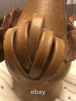 KJOGE Danmark Denmark Super Rare Vintage Pottery Stoneware Set Roosters Chicken