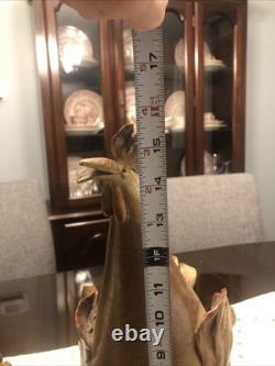 KJOGE Danmark Denmark Super Rare Vintage Pottery Stoneware Set Roosters Chicken