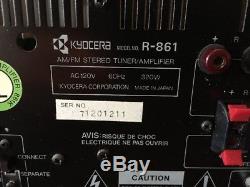 KYOCERA R-861 Vintage Amplifier / Reciever Made In Japan Super Rare
