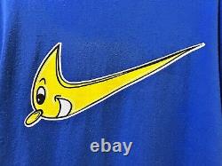 Kenny Scharf Vintage Scharf Schack Swoosh T-shirt 1992 Super rare Nike