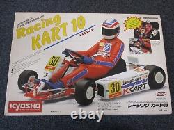 LAST PRICE SHIPPING FREE SUPER RARE VINTAGE KYOSHO 1/4 Racing KART 10 NIB