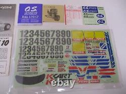 LAST PRICE SHIPPING FREE SUPER RARE VINTAGE KYOSHO 1/4 Racing KART 10 NIB