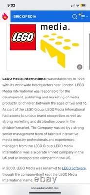 LEGO Media Promo Hat SUPER RARE Vintage 90's Promotional Cap Adult Adjustable