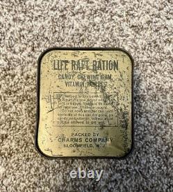 LIFE RAFT RATION UNIQUE SUPER RARE NICE Vintage Military LIFE RAFT RATION UNIQUE SUPER RARE NICE Vintage Military