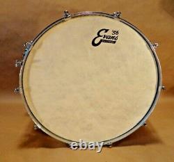 LUDWIG SUPER SENSITIVE GOLD-FLAKE 30'S 6.5x14 Vintage Snare Drum Very Rare