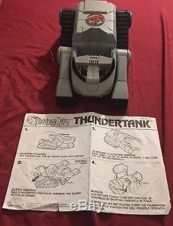 Lot Vintage LJN Thundercats Thundertank 100% complete Super RARE 1985
