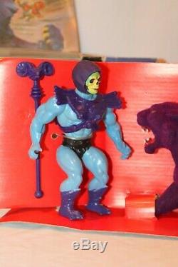 MOTU 1982 Vintage He-Man Skeletor & Panthor 2-Pack NRFB Mattel SUPER RARE Box