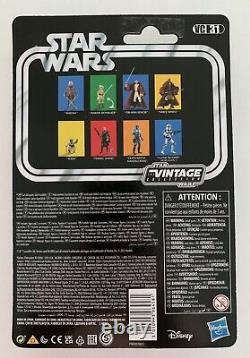 Mace Windu 3.75 Star Wars Vintage SUPER RARE ERROR MISCARD