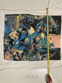 Marvel Super Heroes vs Street Fighter 1997 Modern Vintage Bootleg T Shirt Rare