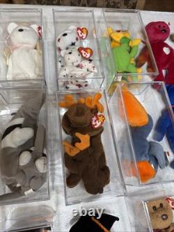Massive Super Rare Vintage Beanie Babys collection