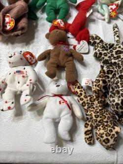 Massive Super Rare Vintage Beanie Babys collection