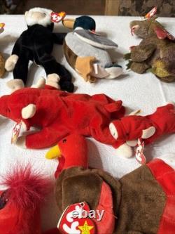 Massive Super Rare Vintage Beanie Babys collection