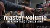 Master Volume In A Vintage Fender Amp 66 Super Reverb Part 3