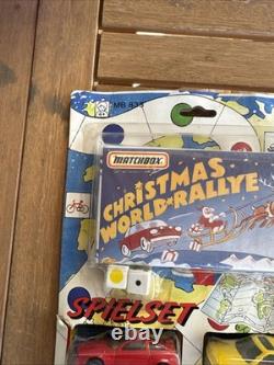 Matchbox Superfast Christmas World Rallye SUPER RARE Vintage Game Playset
