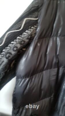 Mens Super Rare Vintage COOGI Zip Up Sweater Jacket 4XL Black Gray Colorway