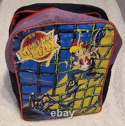 Mighty Max Full Size Backpack Super Rare Vintage 1993