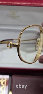 Must De Cartier 1986 Cartier LC Romance 5818 Glasses Super Rare Vintage